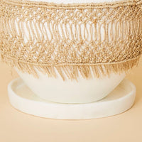 Large Macrame Wrap Terracotta Pot