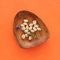 Olive Wood Nut Bowl Set