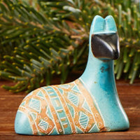 Kisii Stone Kitenge Black Nativity Set