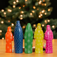 Kisii Stone Colorful Patterns Nativity Set of 9