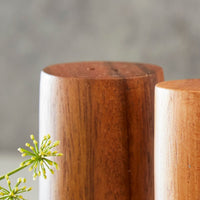 Kayu Wood Salt Pepper Shakers
