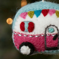 Felt Camper Ornament