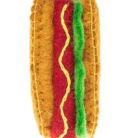 Felt Hot Dog Ornament