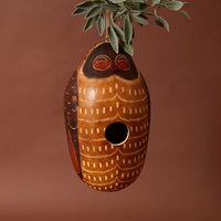 Owl Gourd Bird House