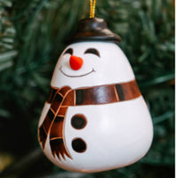 Mini Gourd Holiday Ornament Set of 3