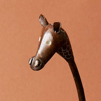 Shona Stone Giraffe Family Sculpture