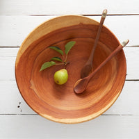Mahogany Salad Bowl Set