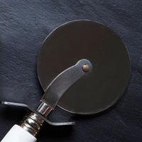White Marble Pizza Cutter
