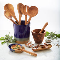 Ocean Ceramic Utensil Holder