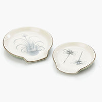 Vintage Dragon Fly Spoon Rest Set