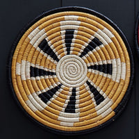 Trivets for Hot Dishes, Hot Pots and Pans, Thick Heat Resistant Large Coasters for Kitchen, Hot Pads, Kitchen Essentials, Kitchen Decor for Table & Countertop | Colorful Woven Trivets Set, 8", African