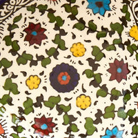 Ceramic Small Palestine Blue Floral Nut Bowl