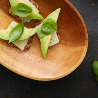 Acacia Wood Small Plates Set