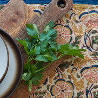 Kalamkaari Beige Floral 72 x 14 Table Runner