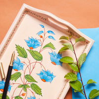 Medium Pink Bold Floral Tray