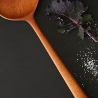 Nicaragua Tropical Natural Wood Slotted Spoon