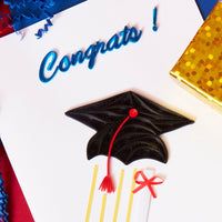 Quilled Paper Graduation Greeting Card