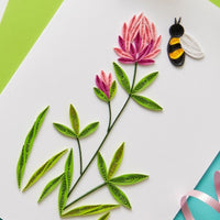 Quilled Paper Flowers Greeting Card Set of 3