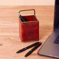 Leather Pen Holder