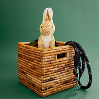 Medium Banana Square Planter Shelf Basket