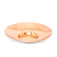 Copper Hand Hammered Tea Light Holder
