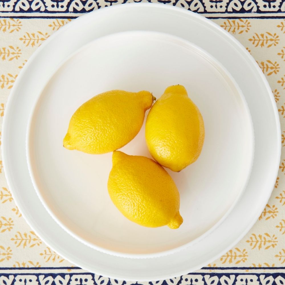 Yellow Blue Motif  Table Runner