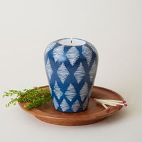 Kisii Stone Teal 2 in 1 Candle Holder
