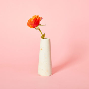 Kisii Stone Tall Natural Bud Vase Succulent Pot