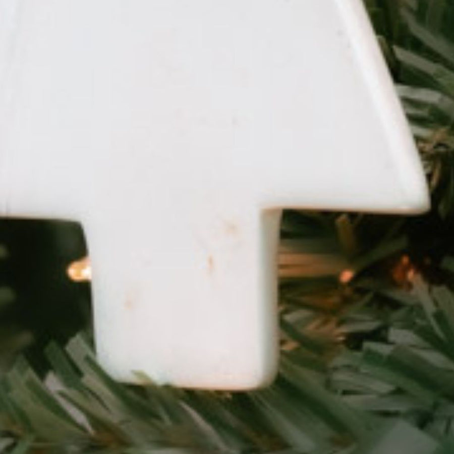 Kisii Stone Natural Holiday Trees Ornament Set of 3