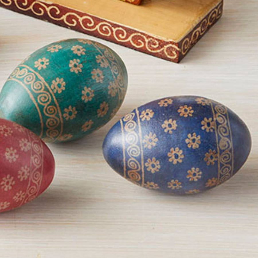Batik Easter Eggs Set