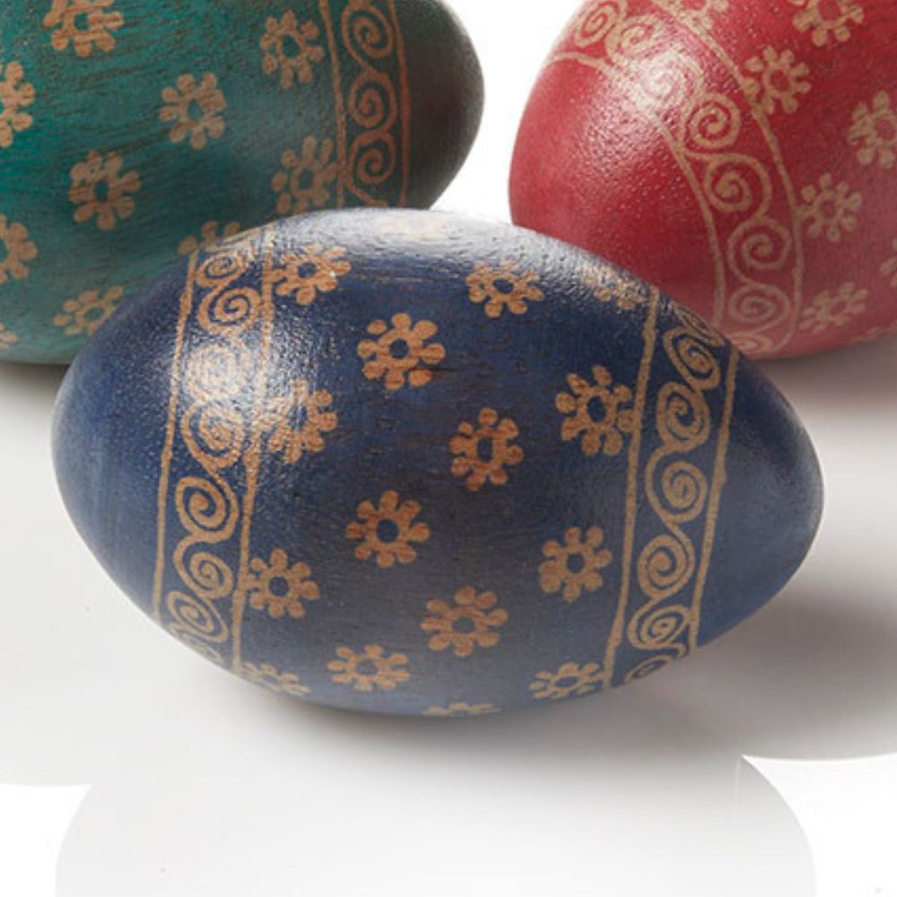 Batik Easter Eggs Set