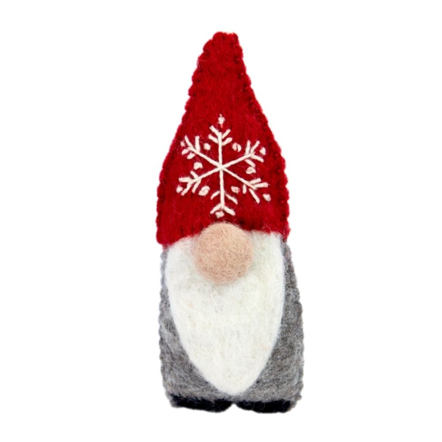Felt Holiday Gnome Ornament