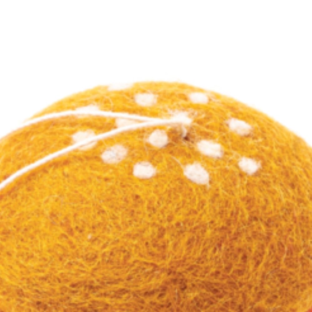 Felt Hamburger Ornament