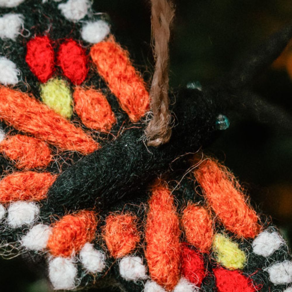 Felt Butterfly Ornament