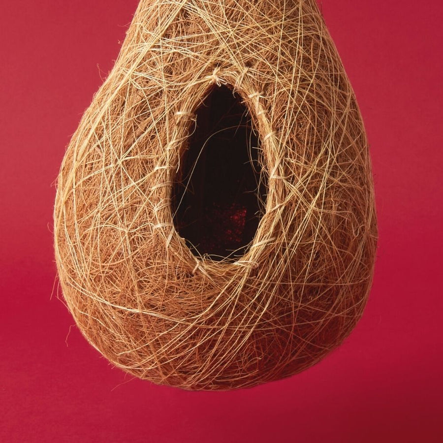 India Coconut Coir Rain Drop Bird House