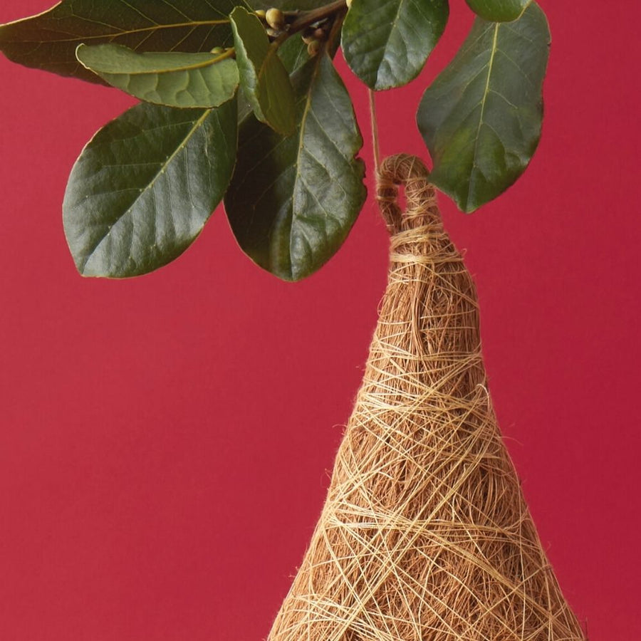 India Coconut Coir Rain Drop Bird House