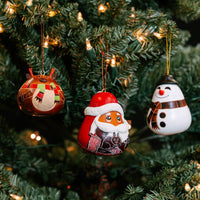 Mini Gourd Holiday Ornament Set of 3