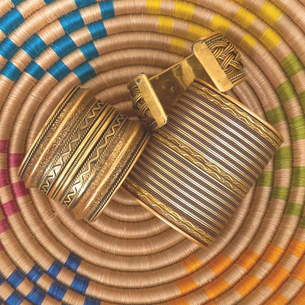 Medium Colorful Diamond Sisal Basket Bowl