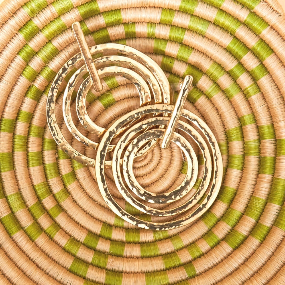 Mini Green Sisal Jewelry Ring Dish Garlic Kitchen Woven Bowl