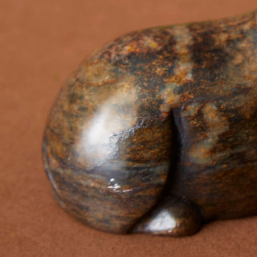 Shona Stone Tiny Hippo Sculpture