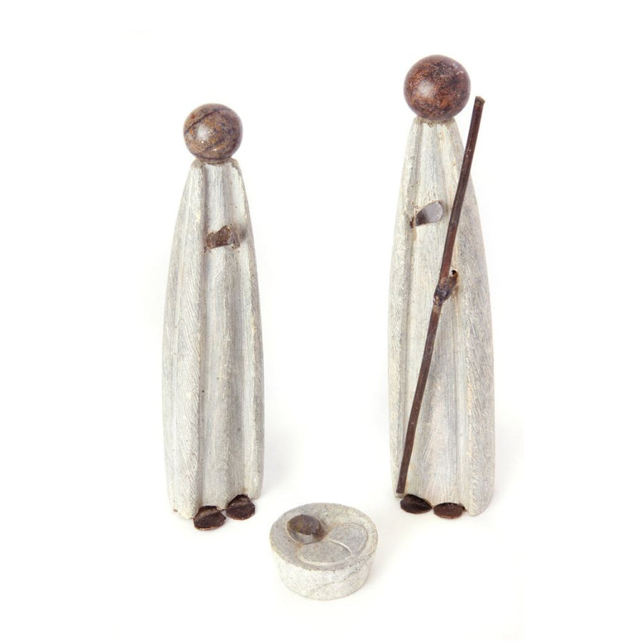 Shona Stone Nativity Set of 3