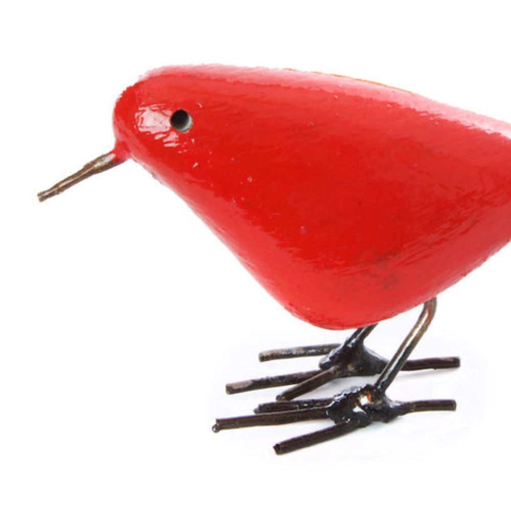 Shona Stone Colorful Birds Set of 4