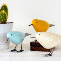 Shona Stone Colorful Birds Set of 4