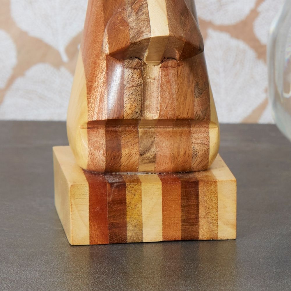 Nose Wood Eyeglasses Holder