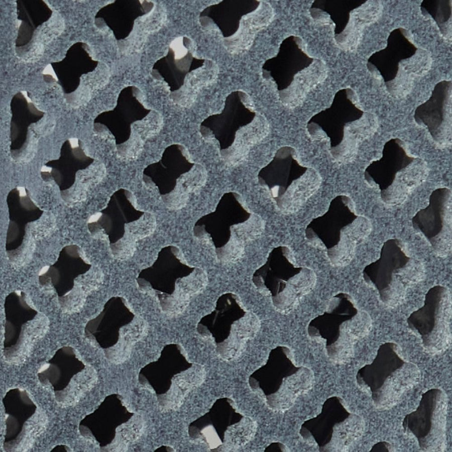 Lattice Gray Stone Pens Holder