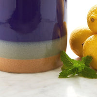 Ocean Ceramic Utensil Holder Spoon Rest Set