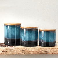 Night Sky Ceramic Canister Set
