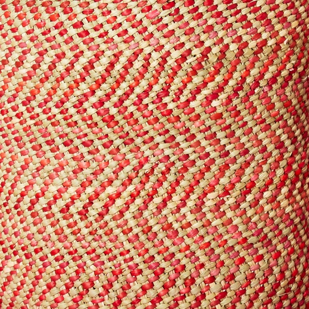Medium Red Iringa Indoor Planter Toy Storage Woven Basket