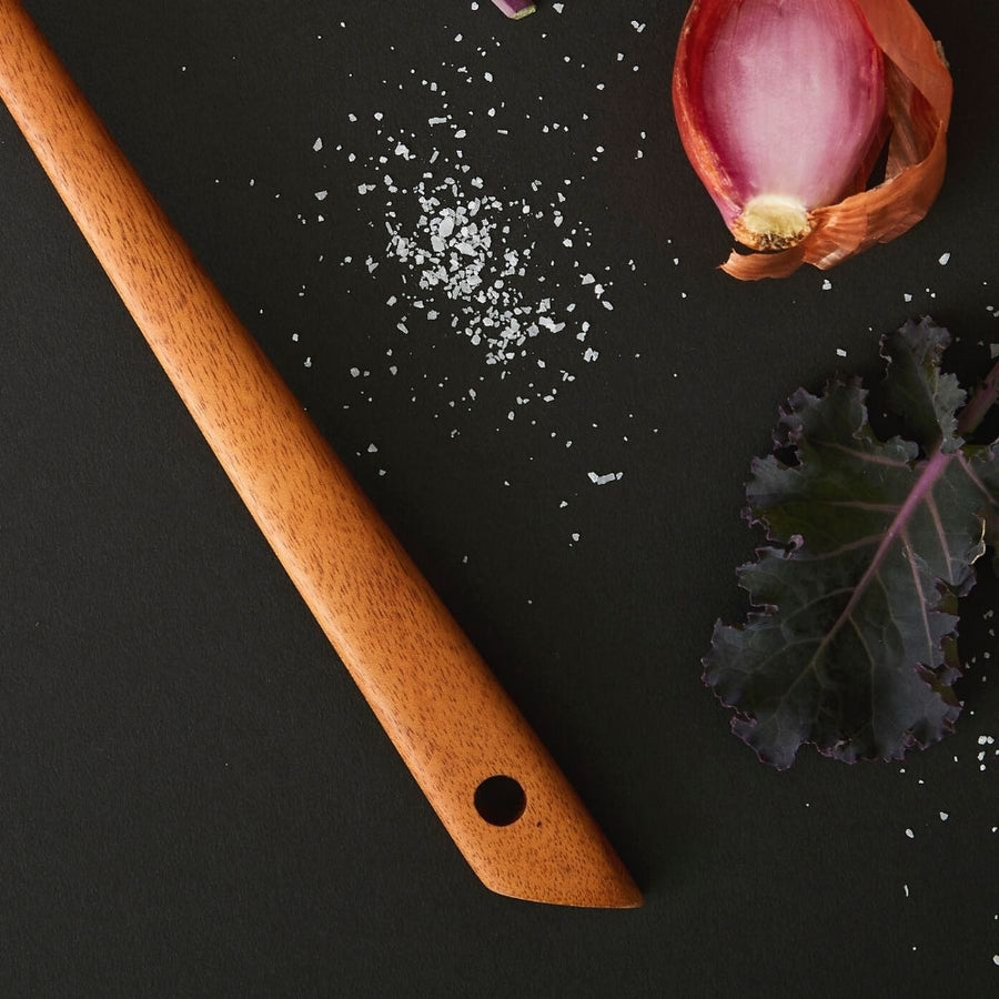 Nicaragua Tropical Natural Wood Slotted Spoon