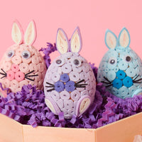 Mini Quilled Paper Easter Bunny Set of 3